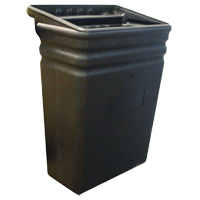 Corbeille &agrave; d&eacute;chets en plastique pour chariot tout usage PB Rental Co. Ltd.
