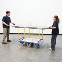 Horizontal Panel Cart, 63-7/16" x 28-1/2" x 40-15/16", 2000 lbs. Capacity PB Rental Co. Ltd.