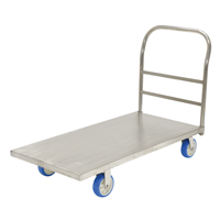 Chariot &agrave; plateforme, 48" lo x 24" la x Capacit&eacute; 2000 lb, Roues en Polyur&eacute;thane PB Rental Co. Ltd.