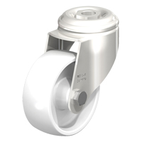 Roulette en nylon acier inoxydable, Pivotant, Diam&egrave;tre 3-1/8" (79,5 mm), Capacit&eacute; 265 lb (120 kg) PB Rental Co. Ltd.
