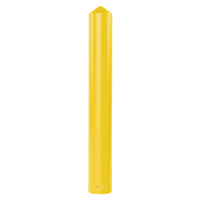 Smooth Bollard Cover, 4" Dia. x 56" L, Yellow PB Rental Co. Ltd.