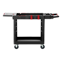 Heavy-Duty Adaptable Utility Cart, 2 Tiers, 17-3/4" x 36" x 46-1/5", 500 lbs. Capacity PB Rental Co. Ltd.