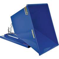Conteneur autobasculeur, Acier, 1 vg³, Bleu PB Rental Co. Ltd.