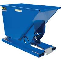 Conteneur autobasculeur, Acier, 3/4 vg³, Bleu PB Rental Co. Ltd.
