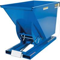 Conteneur autobasculeur, Acier, 3/4 vg³, Bleu PB Rental Co. Ltd.