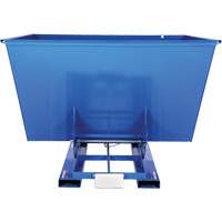 Conteneur autobasculeur, Acier, 2-1/2 vg³, Bleu PB Rental Co. Ltd.