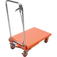 Hydraulic Scissor Lift Table, 27-1/2" L x 17-3/4" W, Steel, 330 lbs. Capacity PB Rental Co. Ltd.