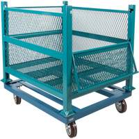 Dolly for Open Mesh Container, 40.5" W x 34-1/2" D x 10" H, 3000 lbs. Capacity PB Rental Co. Ltd.