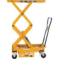 DC Powered Hydraulic Scissor Lift Elevating Cart, Steel, 39-3/4" L x 20-1/2" W, 1000 lbs. Capacity PB Rental Co. Ltd.