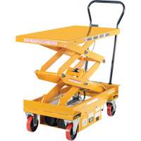 DC Powered Hydraulic Scissor Lift Elevating Cart, Steel, 39-3/4" L x 20-1/2" W, 1000 lbs. Capacity PB Rental Co. Ltd.
