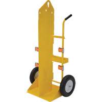 Chariot pour chalumeau et bouteille &agrave; gaz, Roues Rempli de mousse, Base de 23-13/16" la x 22-13/16" lo, 500 lb PB Rental Co. Ltd.