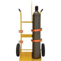 Chariot pour chalumeau et bouteille &agrave; gaz, Roues Rempli de mousse, Base de 23-13/16" la x 22-13/16" lo, 500 lb PB Rental Co. Ltd.