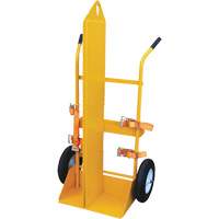 Chariot pour chalumeau et bouteille &agrave; gaz, Roues Rempli de mousse, Base de 23-1/8" la x 22-13/16" lo, 500 lb PB Rental Co. Ltd.