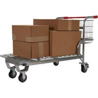 Chariot en treillis emboîtable, Acier, 28-3/4" x 37-1/16" x 59-5/8", Capacit&eacute; 275 lb PB Rental Co. Ltd.