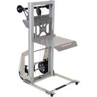 Appareil de levage portatif en aluminium, M&eacute;canisme Pompe au pied, Capacit&eacute; de 200 lb, Levage max de 61" PB Rental Co. Ltd.