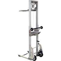 Appareil de levage portatif en aluminium, M&eacute;canisme Pompe au pied, Capacit&eacute; de 200 lb, Levage max de 61" PB Rental Co. Ltd.