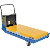 DC Powered & Manual Scissor Lift Table, Steel, 48" L x 24" W, 1000 lbs. Capacity PB Rental Co. Ltd.
