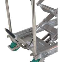 Manual Hydraulic Scissor Lift Table, 36-1/4" L x 19-3/8" W, Stainless Steel, 600 lbs. Capacity PB Rental Co. Ltd.