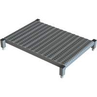 Adjustable Height One-Step Work Platform, 24" W x 36" D, 800 lbs. Capacity, All-Welded PB Rental Co. Ltd.