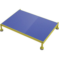 Plateforme de travail en une &eacute;tape &agrave; hauteur r&eacute;glable, 24" la x 36" pr, Capacit&eacute; de 800 lb, Enti&egrave;rement soud&eacute; PB Rental Co. Ltd.