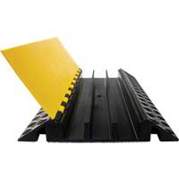 Powerhouse Heavy-Duty Straight Cable Protector, 3 Channels, 36" L x 19.75" W x 3" H PB Rental Co. Ltd.