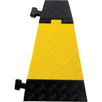 Powerhouse Heavy-Duty Right Turn Cable Protector, 5 Channels, 12" L x 19.75" W x 2.25" H PB Rental Co. Ltd.