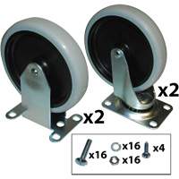 Utility Cart Caster Kit PB Rental Co. Ltd.
