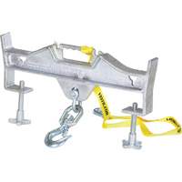 Crochet de levage &agrave; pivot double, Ouverture des fourches 7-1/4" x  2-1/2" PB Rental Co. Ltd.