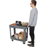Utility Service Cart, 2 Tiers, 16-1/2" x 32-1/2" x 34-1/2", 550 lbs. Capacity PB Rental Co. Ltd.
