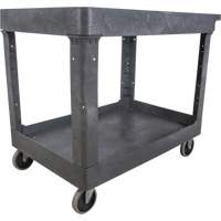 Utility Service Cart, 2 Tiers, 24-5/8" x 32-1/2" x 40", 550 lbs. Capacity PB Rental Co. Ltd.