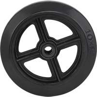 Mold-On Rubber Wheel, 10" (254 mm) Dia. x 2" (50.8 mm) W, 948 lbs. (430 kg) Capacity PB Rental Co. Ltd.