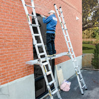 Planche de travail t&eacute;lescopique, 204" la x 12" pr, Capacit&eacute; de 250 lb, D&eacute;mont&eacute; PB Rental Co. Ltd.