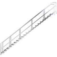 Syst&egrave;me d'escalier modulaire pour la construction de 17-21 marches SmartStairs, 157-1/2" ha PB Rental Co. Ltd.