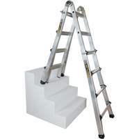 &eacute;chelle t&eacute;lescopique multifonction, Aluminium, 300 lb, CSA calibre 1A PB Rental Co. Ltd.
