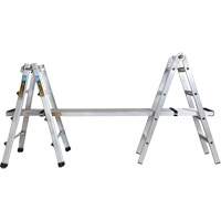 &eacute;chelle t&eacute;lescopique multifonction, Aluminium, 300 lb, CSA calibre 1A PB Rental Co. Ltd.