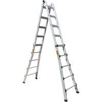 &eacute;chelle t&eacute;lescopique multifonction, Aluminium, 300 lb, CSA calibre 1A PB Rental Co. Ltd.