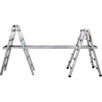 &eacute;chelle t&eacute;lescopique multifonction, Aluminium, 300 lb, CSA calibre 1A PB Rental Co. Ltd.
