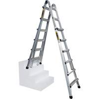 &eacute;chelle t&eacute;lescopique multifonction, Aluminium, 300 lb PB Rental Co. Ltd.