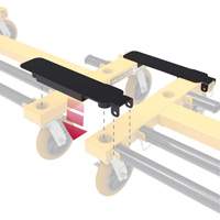 Connecteur pour chariot en H PB Rental Co. Ltd.