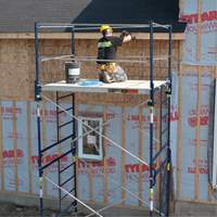 Complete Scaffold Tower with Casters, 69-1/2" D x 178" H PB Rental Co. Ltd.