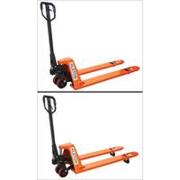Low Profile Hydraulic Pallet Trucks, 48" L x 20.5" W, 3300 lbs. Cap. PB Rental Co. Ltd.