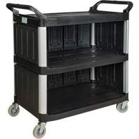 Chariot utilitaire, 3 tiers, 19-3/4" x 37-1/2" x 40-1/4", Capacit&eacute; 250 lb PB Rental Co. Ltd.