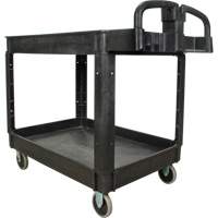 Utility Cart, 2 Tiers, 25-5/8" x 33-1/2" x 43-3/4", 550 lbs. Capacity PB Rental Co. Ltd.
