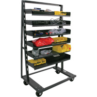 Single-Sided Heavy Duty A-Frame Cart with 6 Trays, 38" x 25" x 63", 2500 lbs. Capacity PB Rental Co. Ltd.