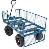 Wagon with Drop Sides, 24" W x 48" L, 800 lbs. Capacity PB Rental Co. Ltd.