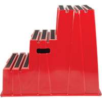 Escabeau industriel, 3 marches, 34-13/16" x 22-7/16" x Hauteur 28-1/2" PB Rental Co. Ltd.