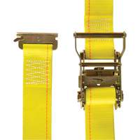 Tendeur d'arrimage logistique, Rochet, 2" la x 12' lo, Charge d'utilisation 1000 lb (454 kg) PB Rental Co. Ltd.