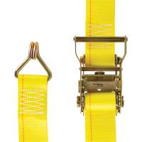 Tendeur d'arrimage logistique, Rochet, 2" la x 12' lo, Charge d'utilisation 500 lb (227 kg) PB Rental Co. Ltd.