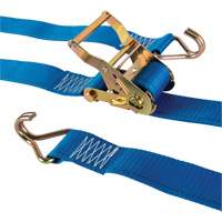 Tendeur d'arrimage utilitaire robuste, Crochet en J, 2" la x 20' lo, Charge d'utilisation 500 lb (227 kg) PB Rental Co. Ltd.