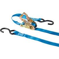 Tendeur d'arrimage &agrave; cliquet, Crochet en J, 15' , 1" , Charge d'utilisation max. 500 lb (227 kg) PB Rental Co. Ltd.